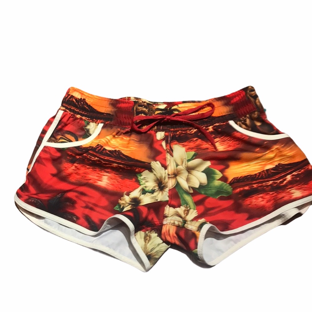 Favant Hawaii Sunset Surfing Shorts Size Large